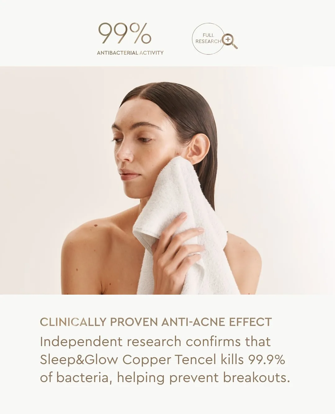 Sleep&Glow — 99% antibacterial claim