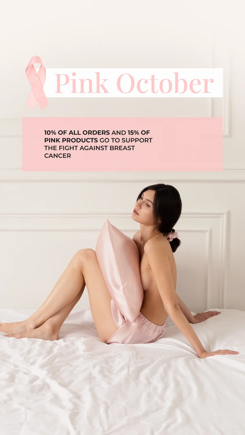 Sleep&Glow — Pink October campaign creative
