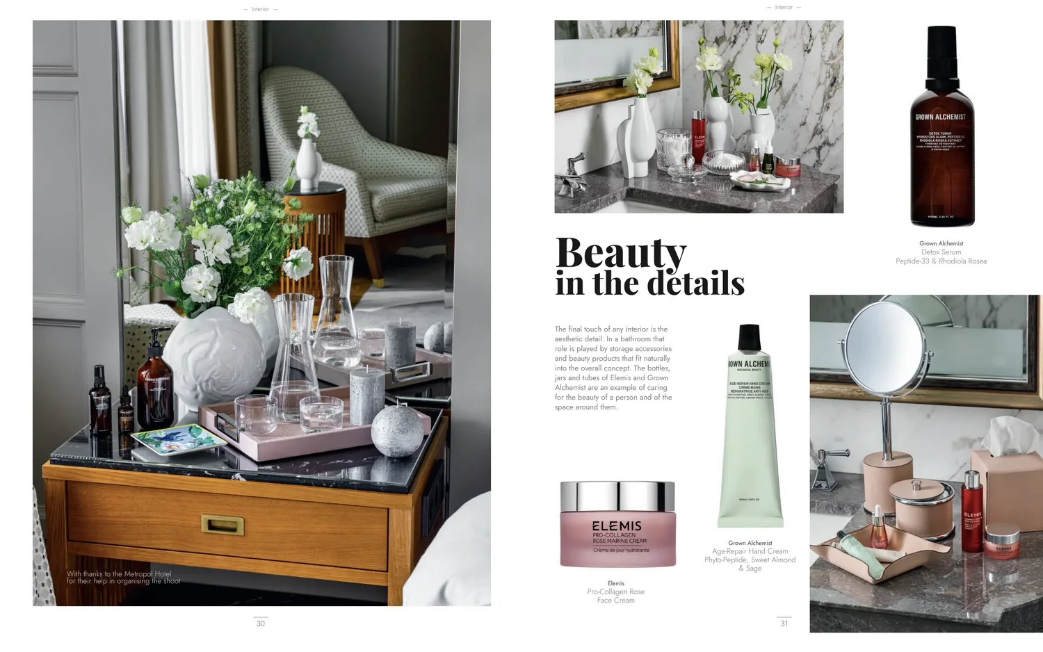 Williams et Oliver · Dom Farfora — Grown Alchemist and Elemis